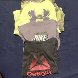 3 Sweatshirts, sizes boys small and medium!